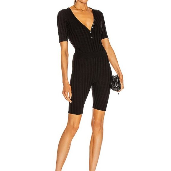 NWT JOHNATHAN SIMIKIN Morgan Biker Short IN BLACK Size Small - Picture 6 of 6